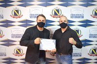 Vereador presta homenagem a representante de Votorantim na Copa de Piracicaba de Kickboxing