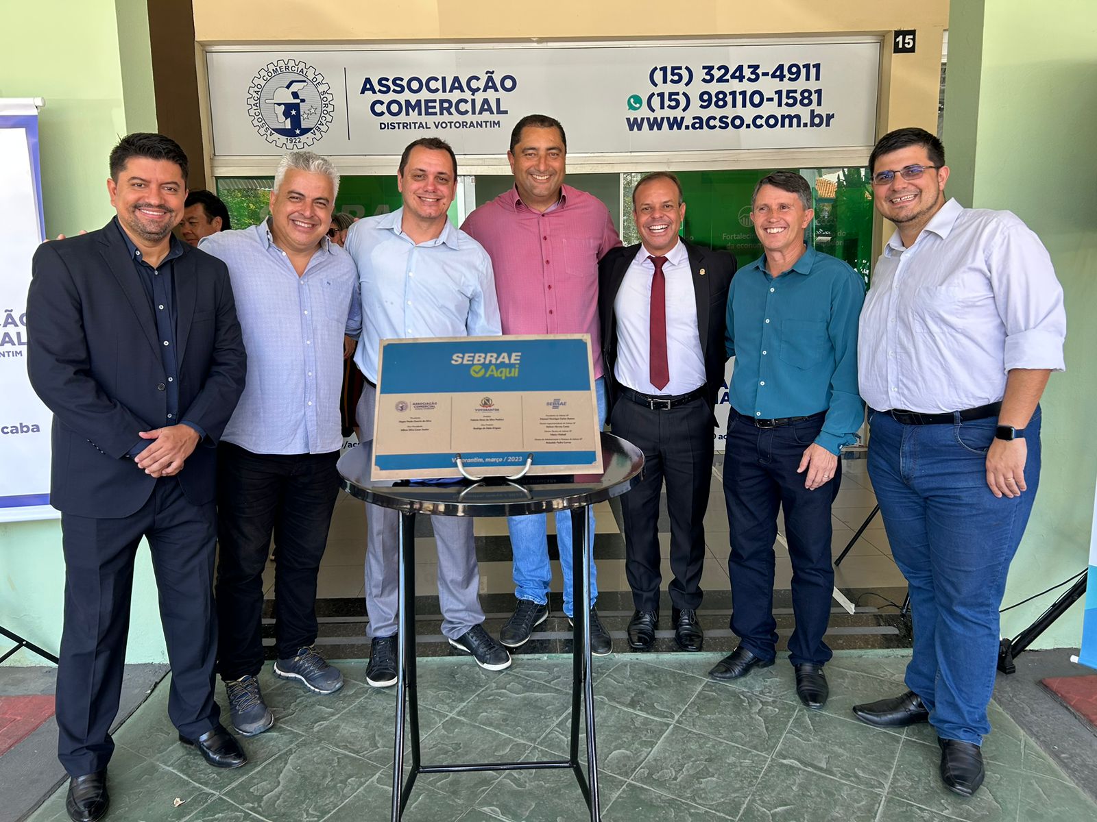 Vereadores participam da inauguração do 2º posto do Sebrae Aqui de Votorantim